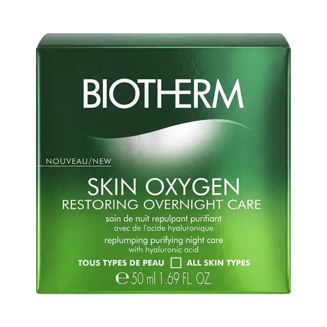 Biotherm Skin Oxygen Restoring Overnight Care pro všechny typy pleti, 50 ml