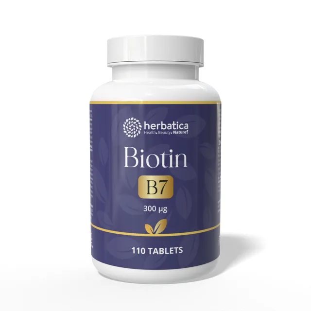 Biotin 300 µg - 110 tablet - Herbatica