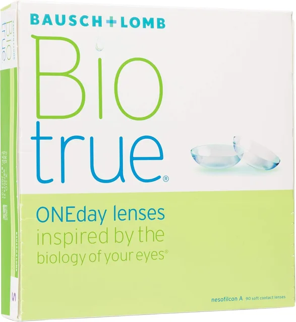 Biotrue BAUSCH + LOMB ONEday jednodenní kontaktní čočky 90ks+4,75-neúplné balení