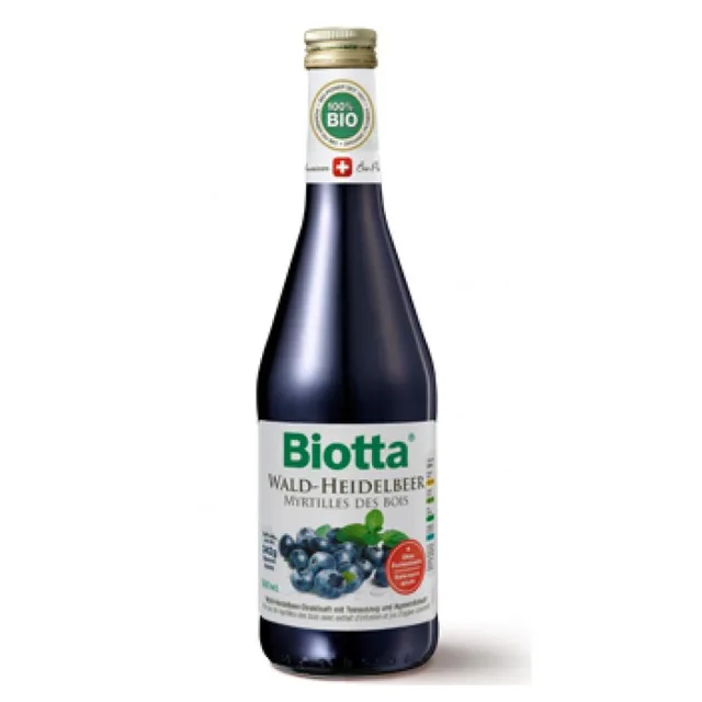BIOTTA Borůvková šťáva BIO 500 ml