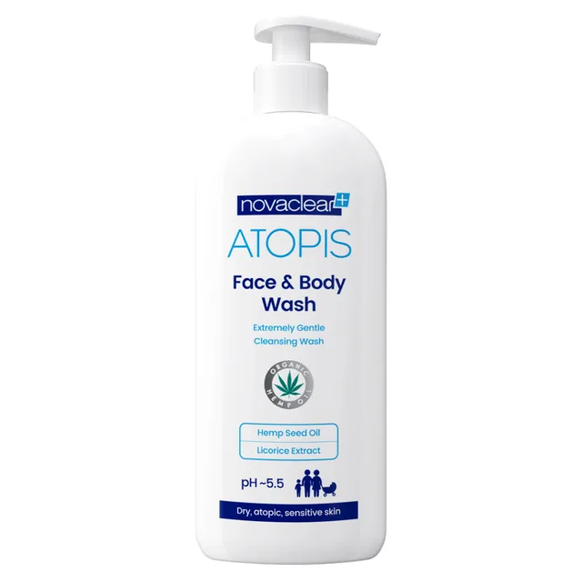 BIOTTER Novaclear Atopis mycí gel na obličej a tělo 500 ml