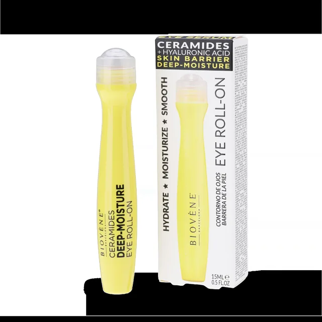 BIOVÉNE Ceramides Deep-Moisture Hydratační roll-on oční sérum 15 ml