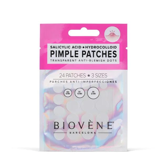 BIOVÉNE Pimple Patches hydrokoloidní náplasti na nedokonalosti 24 ks