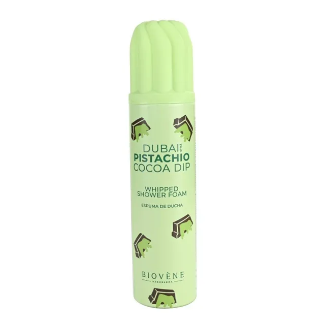 Biovène Šlehačková sprchová pěna Dubai Pistachio Cocoa Dip 250 ml