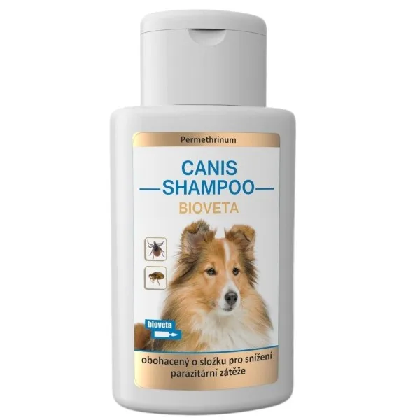 Bioveta Cannis Antiparazitní šampon - 200 ml