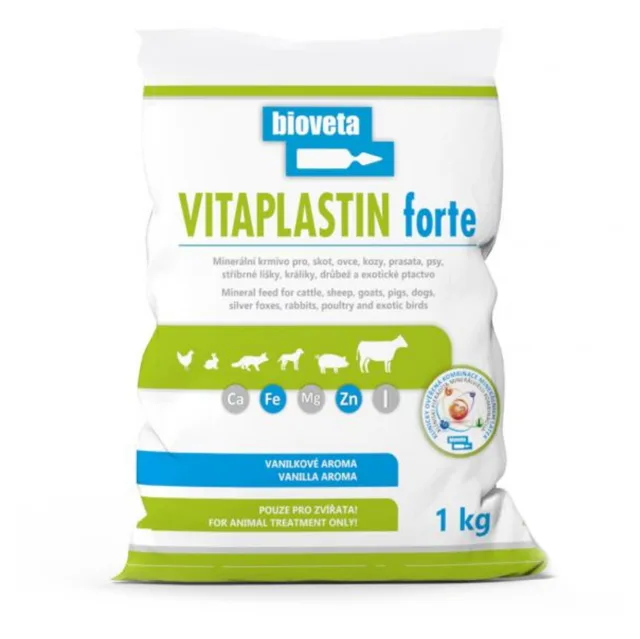 BIOVETA Vitaplastin forte perorální prášek 1 kg