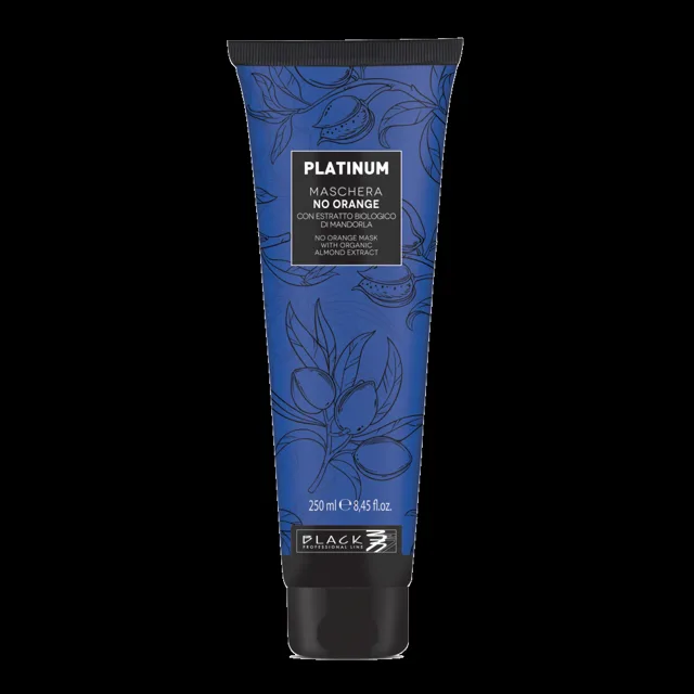 Black Platinum No Orange Mask 250ml -  Maska proti oranžovým tónům