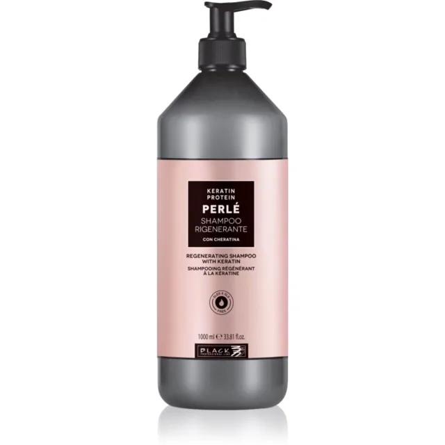 Black Professional Line Line PERLÉ Regenerating Keratin Shampoo regenerační šampon na vlasy 1000 ml