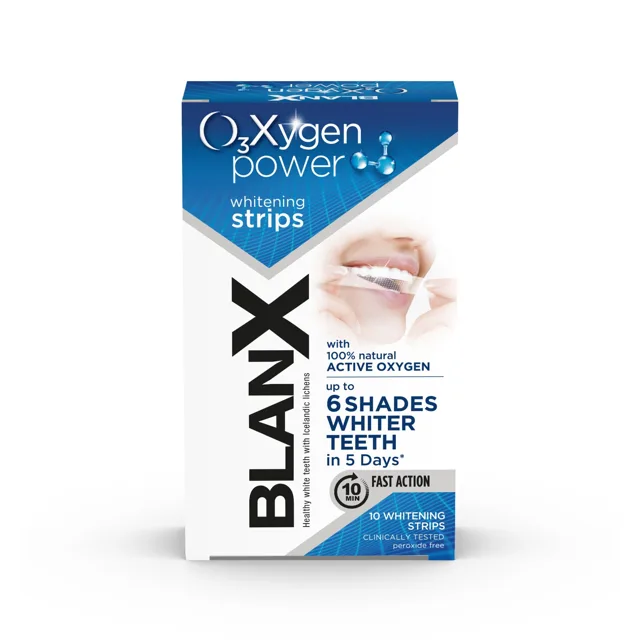 BlanX Bělicí pásky na zuby Oxygen Power Whitening Strips 10 ks