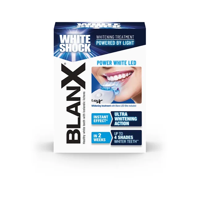 BLANX White Shock Bělicí kúra s LED aktivátorem 50 ml