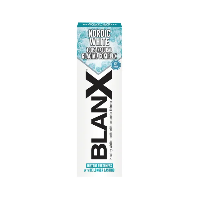 BlanX Zubní pasta Nordic White 75 ml