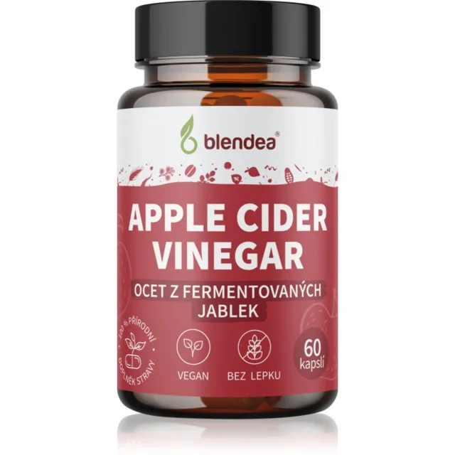 Blendea Apple Cider Vinegar kapsle pro udržení normální hladiny cukru v krvi 60 cps