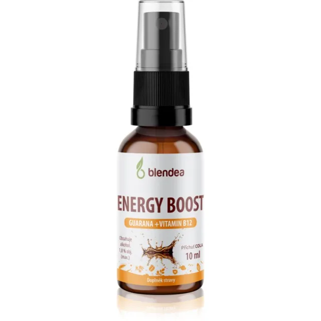 Blendea Energy Boost sprej sprej pro udržení energie a kognitivní výkonnosti příchuť Cola 10 ml