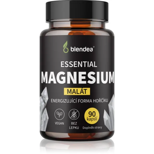 Blendea Essential Magnesium Malát kapsle pro normální činnost nervové soustavy 90 cps