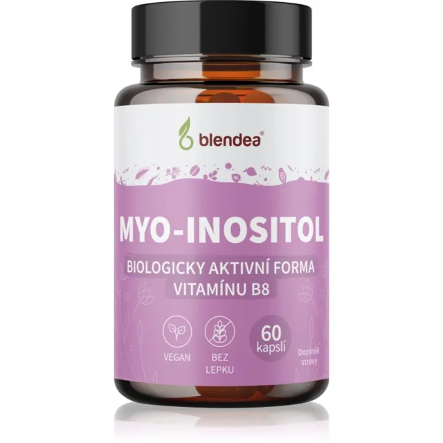 Blendea Myo-Inositol kapsle na podporu hormonální rovnováhy 60 cps