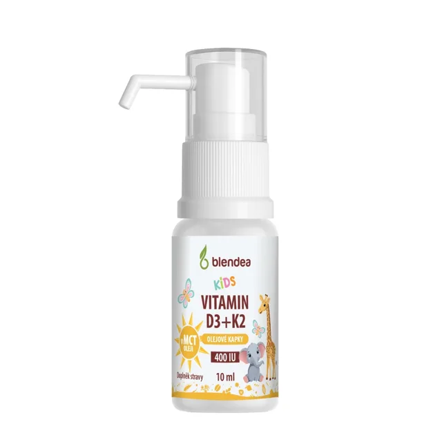 Blendea Vitamin D3 + K2 kapky pro děti 10 ml