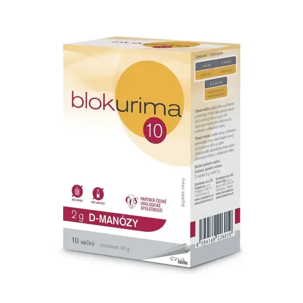 Blokurima 10 (10 sáčků po 2g D-manózy)