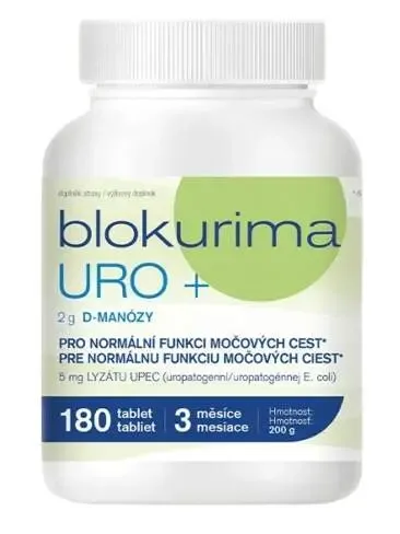 Blokurima URO+ 180 tablet