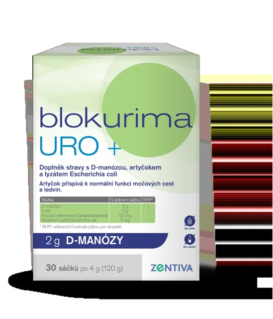 Blokurima URO+ 2 g D-manózy sáčky 30 x 4 g
