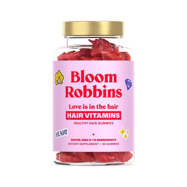 Bloom Robbins LOVE is in the HAIR gummies 60 ks