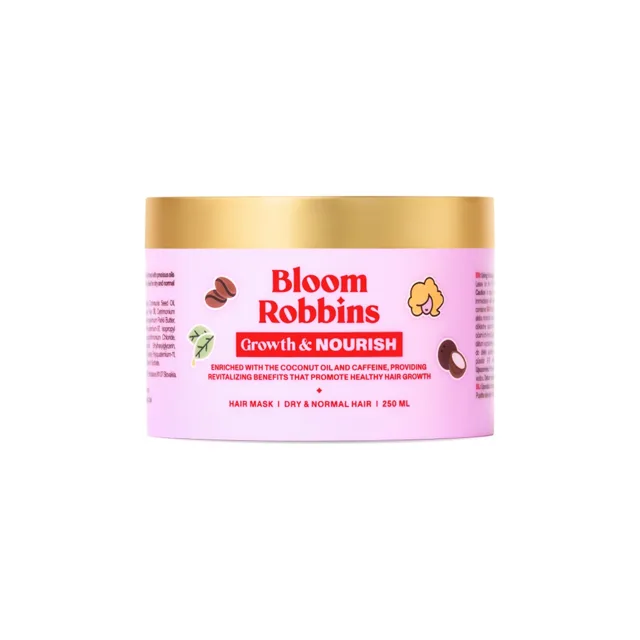 Bloom Robbins Maska pro výživu a růst vlasů s bambuckým máslem 250 ml