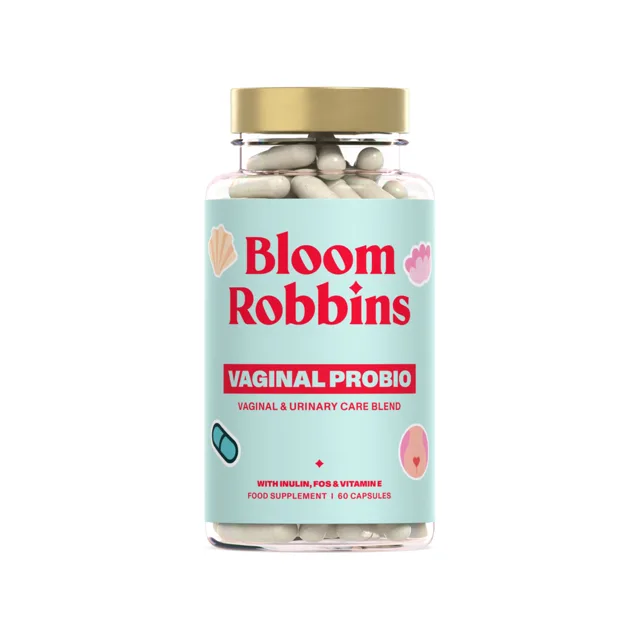 Bloom Robbins Vaginal probio - Probiotika pro vaginalní starostlivost s Inulinem 60 tablet