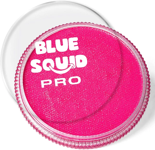 Blue Squid PRO Barva na obličej a tělo - neonově růžová 30 g