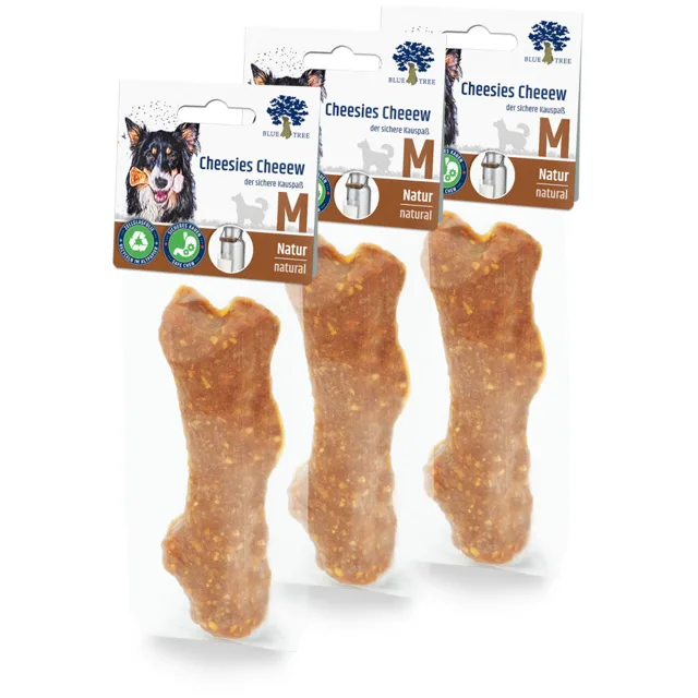 Blue Tree Cheesie Cheeew Natur  - velikost M: 3 x 50 g (3 kusy)