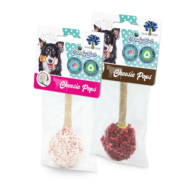 Blue Tree Cheesie Pop Raspberry Coconut - 2 x 45 g