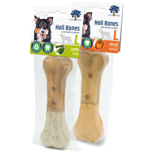 Blue Tree Holi Bones Lamb & Deer - velikost L (1 x jehněčí, 1 x jelen)