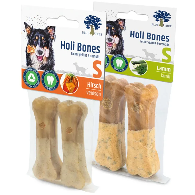 Blue Tree Holi Bones Lamb & Deer - velikost S (2 x jehněčí, 2 x zvěřina)