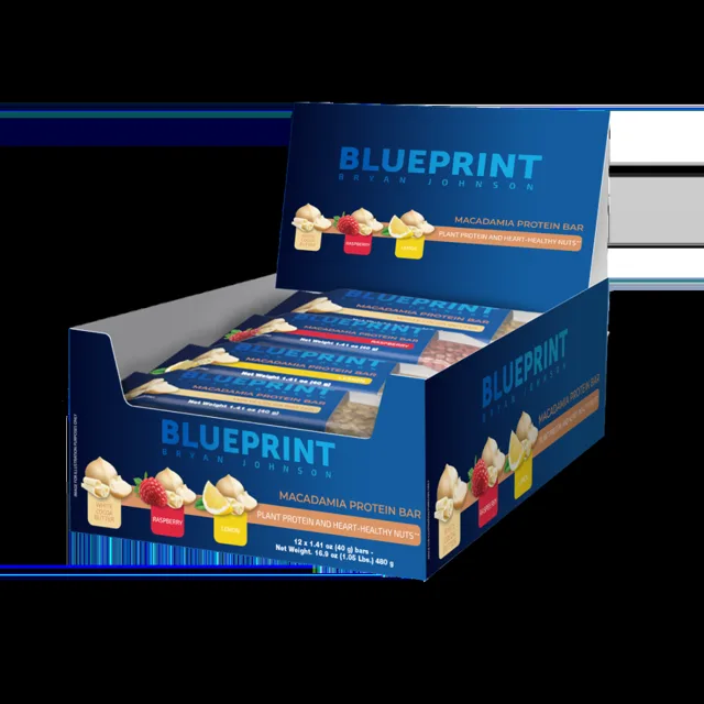 Blueprint Makadamové proteinové tyčinky