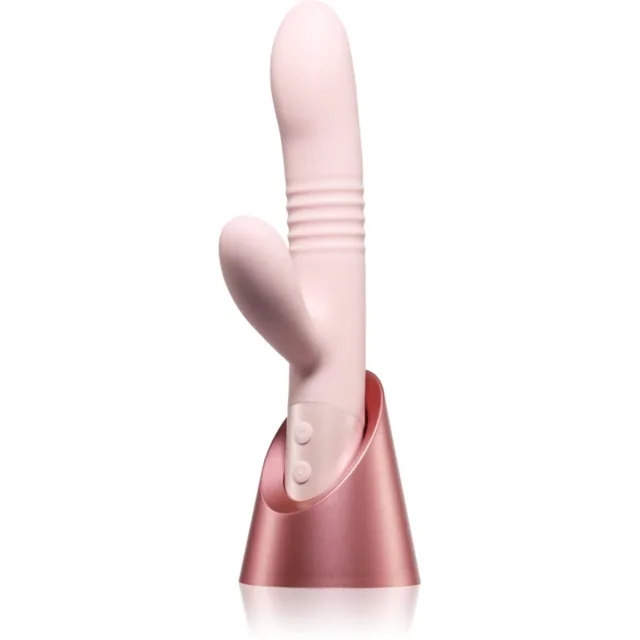 Blush Fraya vibrátor se stimulátorem klitorisu Pink 25.5 cm