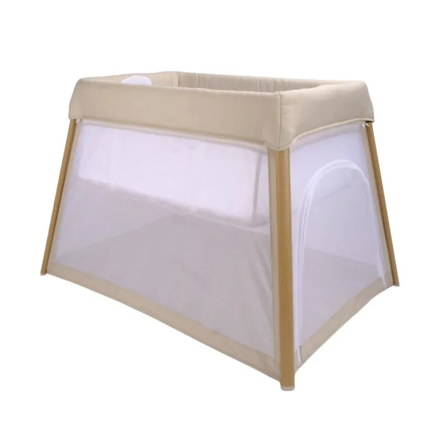 Bo Jungle cestovní postýlka Pure White