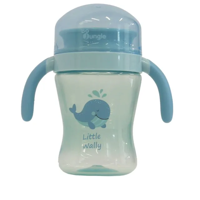 Bo Jungle Drinking Cup 360° tréninkový hrnek 6m+ Little Whally 1 ks