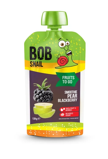 Bob Snail hruška-ostružina smoothie 120 g