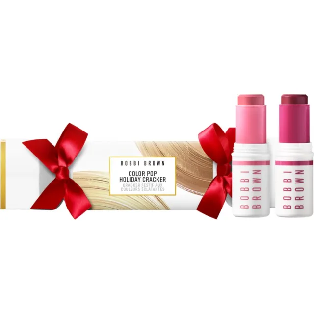 Bobbi Brown Holiday Color Pop Holiday Cracker dárková sada odstín Cheeky Pink / Plum Envy
