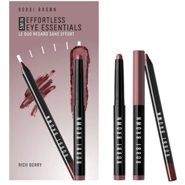 Bobbi Brown Holiday Effortless Eye Essentials dárková sada odstín Rich Berry