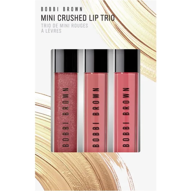 Bobbi Brown Holiday Mini Crushed Lip Trio dárková sada na rty odstín New Romantic / Love Letter / Kir Sugar