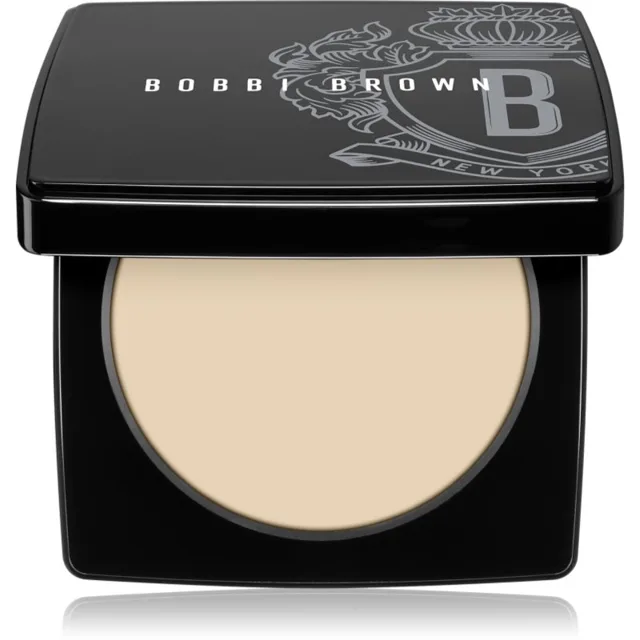 Bobbi Brown Sheer Finish Pressed Powder jemný kompaktní pudr odstín Pale Yellow 9 g