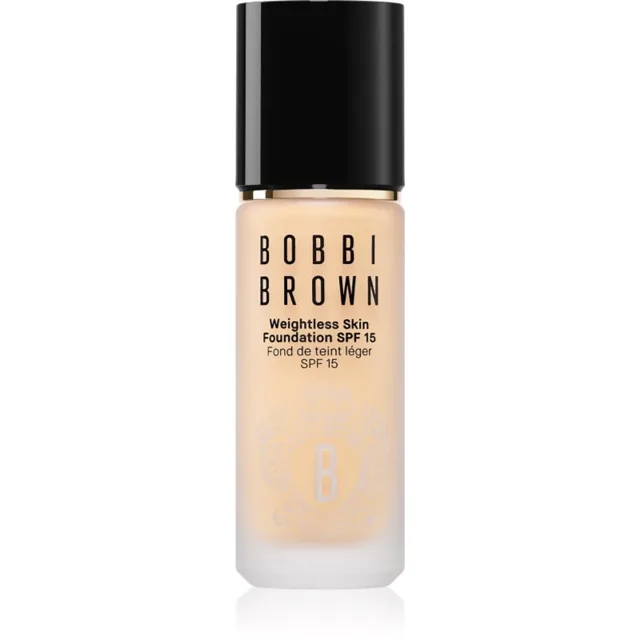 Bobbi Brown Weightless Skin Foundation SPF 15 dlouhotrvající make-up s hydratačním účinkem odstín Warm Sand 30 ml