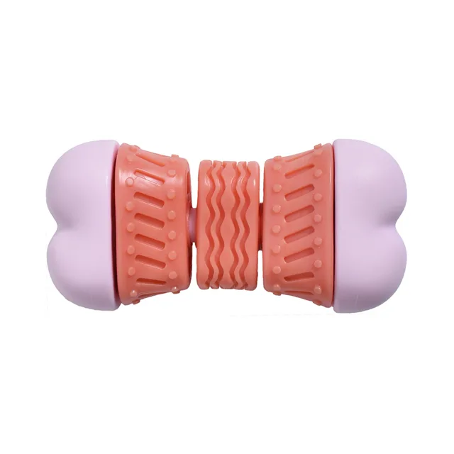 Bobby Cubitus hračka pro psy - korálová: D 14,5 x Š 6,9 x V 4,3 cm