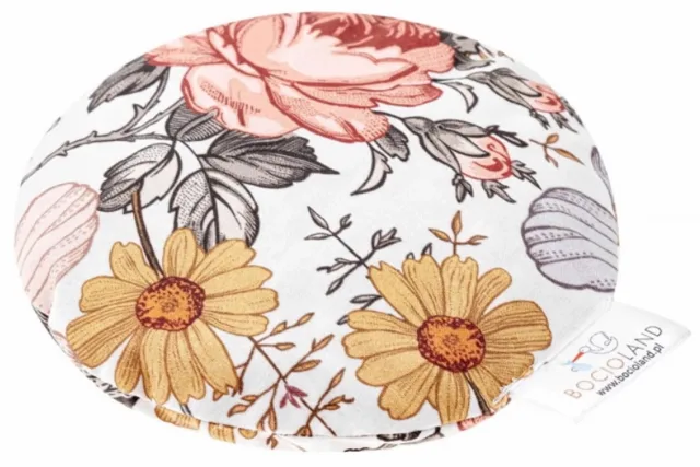 BocioLand Malý nahřívací polštářek s třešňovými pecičkami - Retro Garden
