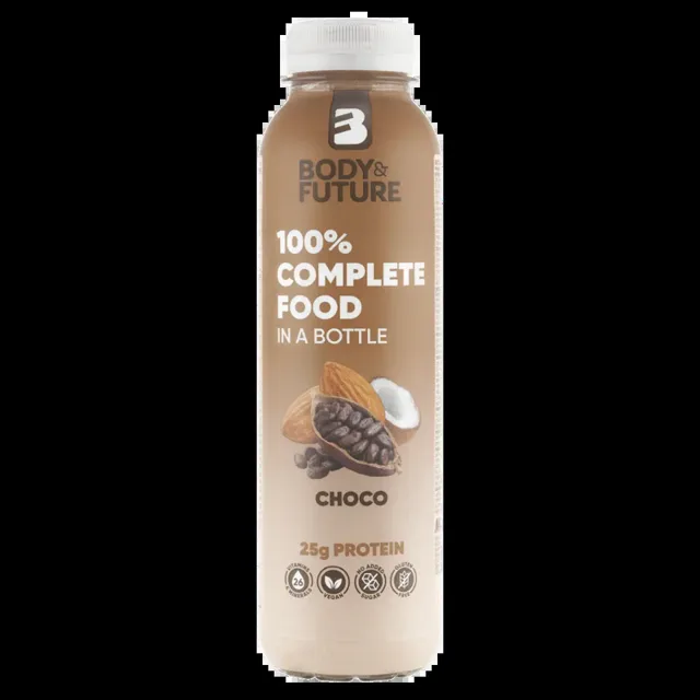 Body&Future Rostlinný nápoj 100 % complete food Čokoláda 400 ml