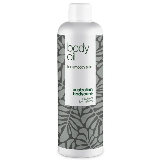 Body Oil – Snižuje strie, jizvy a pigmentové skvrny — Body Oil snižuje strie, jizvy a pigmentové skvrny. Obsahuje mandlový olej, skvalan a vitamín E pro hydratovanou a jemnou pokožku.