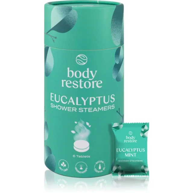 Body Restore Eucalyptus & Mint Shower Steamers tablety do sprchy 6 ks