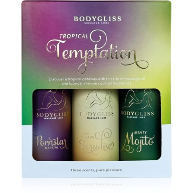 BodyGliss Tropical Temptation Travel Edition cestovní sada 2 v 1