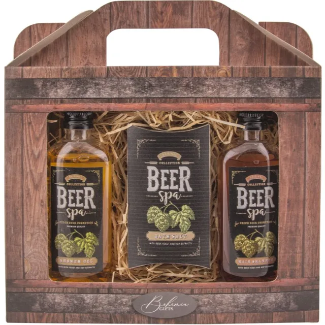 Bohemia Gifts Beer Spa dárková sada do vany pro muže