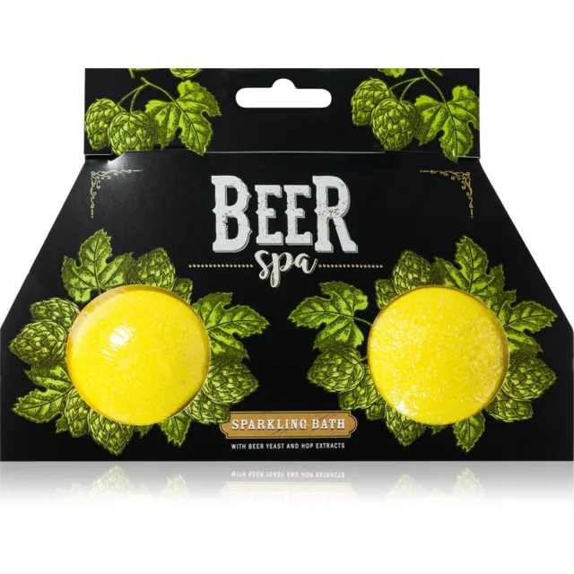Bohemia Gifts Beer Spa šumivé koule do koupele 2x100 g