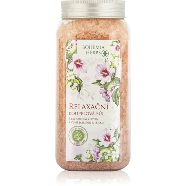 Bohemia Gifts Bohemia Herbs Jasmín & Ibišek sůl do koupele 900 g